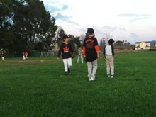 baseball practice