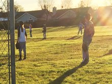 baseball practice