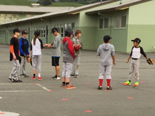 baseball practice