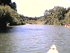 Still on our 10-mile journey down the river.