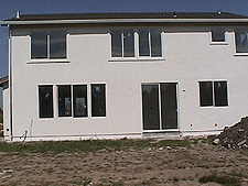 Back of house.
