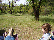 Heidi & Ryder relaxing
