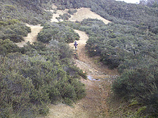 Hunter checking targets