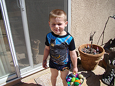 Hunter's Easter eggs