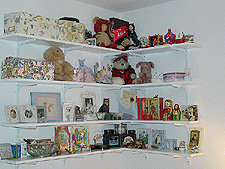 Shelves Dave put up for me.