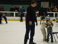 Dave with Hunter & Olivia