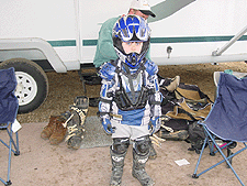 Tyler's ready to roll!