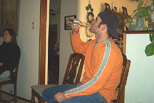 Peter and his Corona.