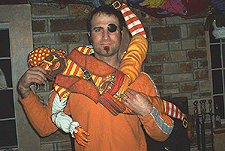 Peter and his pirate bud hangin' out.