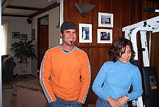 Peter right after his surprise!