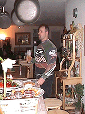 Dave in his crazy shirt!