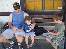 Dave with Ryder & Hunter