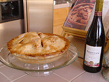 Apple pie Erica and Ryan made!