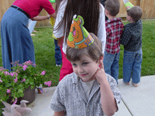 Tyler ready to party!