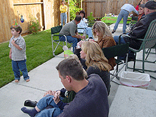 Pat and Jackie with their boys.