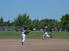 Hunter's seventh baseball game