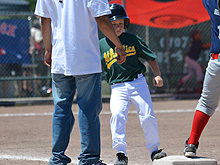 Hunter's seventh baseball game