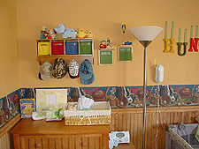 New wallpaper border.