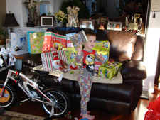 Hunter showing off his Avatar game