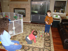 Ryder wants to open a present.