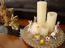 A few Easter decorations