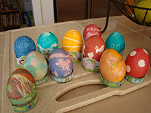 Easter eggs