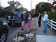 Hanging out before the fireworks.
