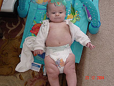 Some seriously chubby thighs.