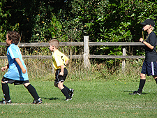 Hunter's first game.