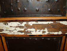 Everything is made from reused wood, etc.